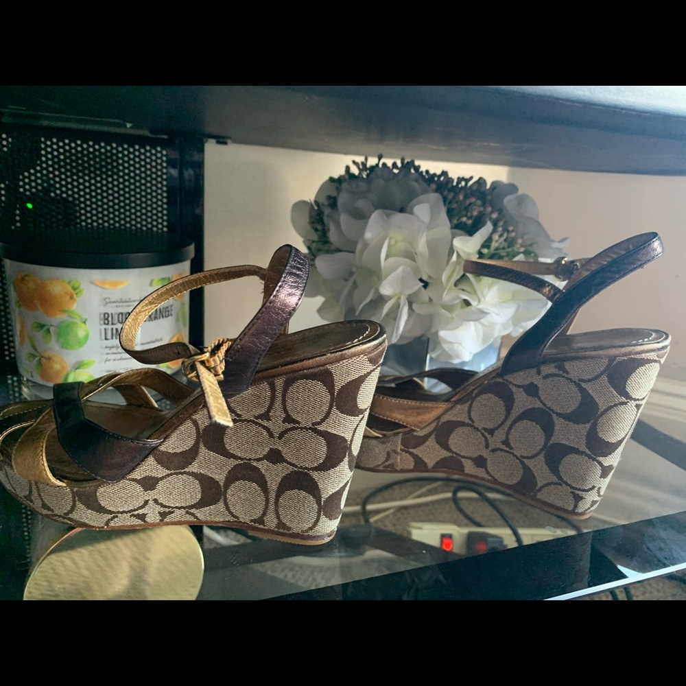 Authentic Coach Wedges - Picture 5 of 6